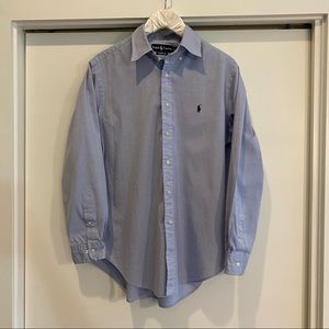 Blue Ralph Lauren button down